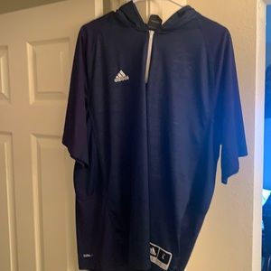 Adidas short sleeve sweater